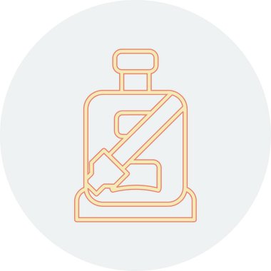 Güvenli araç koltuğu ikonu. Vektör. 