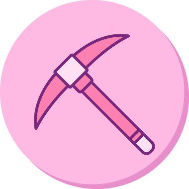 Kazma ağ simgesi, vektör illüstrasyonu                              