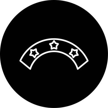 derecelendirme simgesi, vektör illüstrasyonu basit tasarım