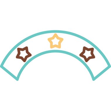 derecelendirme simgesi, vektör illüstrasyonu basit tasarım