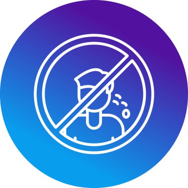  Web simgesi vektör illüstrasyonunu tükür 