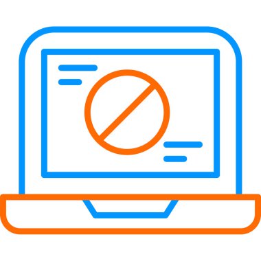 Dizüstü bilgisayar ikon vektörü. Bilgisayar diz üstü işareti. izole edilmiş sınır sembolü çizimi