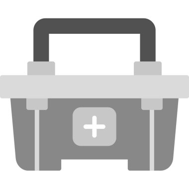 İlk yardım çantası vektör çizim 