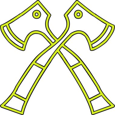 Baltalar. Web simgesi basit illüstrasyon