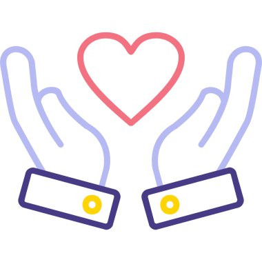 Dayanışma Ağı vektör illüstrasyonu