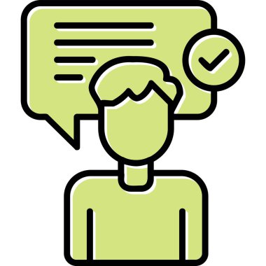 Karar Web simgesi vektör illüstrasyonu oluşturma