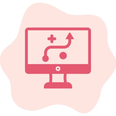 Strateji Simgesi Vektör illüstrasyonu 