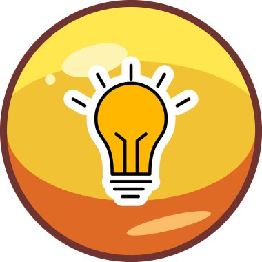 idea web icon simple illustration 