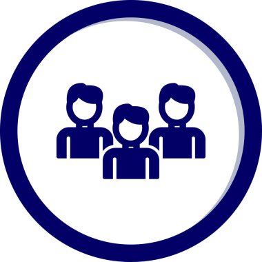 vector illustration of Group people icon 