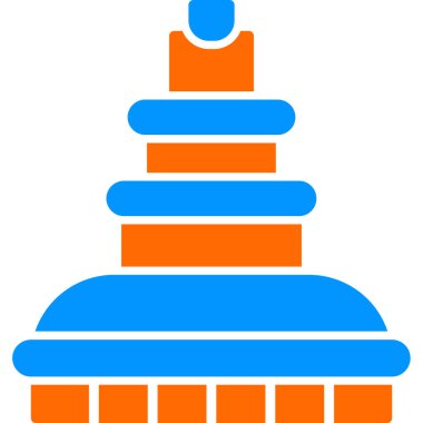 Çeşme. Web simgesi basit illüstrasyon