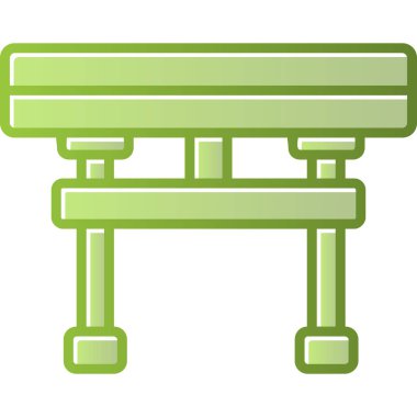 Torii Kapı Simgesi, Japon Kapısı, Vektör İllüstrasyonu 