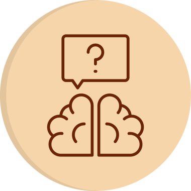 Quiz web simgesi, vektör illüstrasyonu