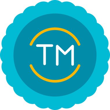 Ticari marka web simgesi basit tasarım 