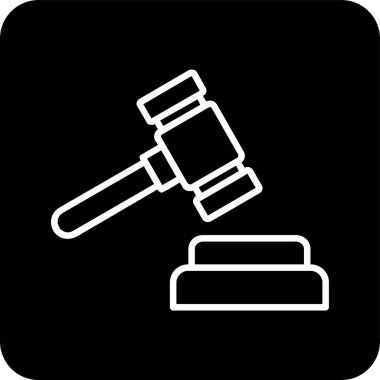 Adalet simgesi vektörünün çekici