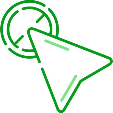 Web simgesi vektör illüstrasyonuna tıklayın 