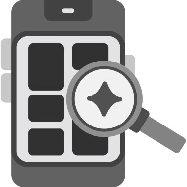 vektör Arama Web simgesi illüstrasyonu 