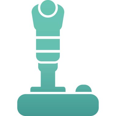 Modern joystick simgesinin vektör çizimi                             