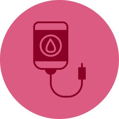 Modern Diyaliz simgesinin vektör çizimi          