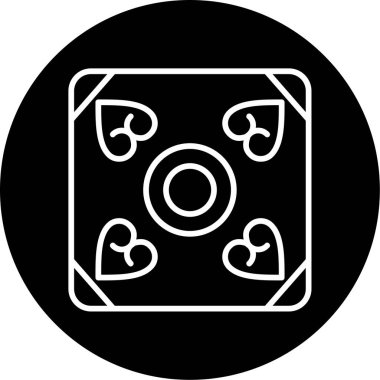 Döşeme. Web simgesi basit illüstrasyon