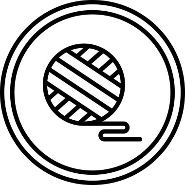 Yün ağ ikonu vektör illüstrasyonu