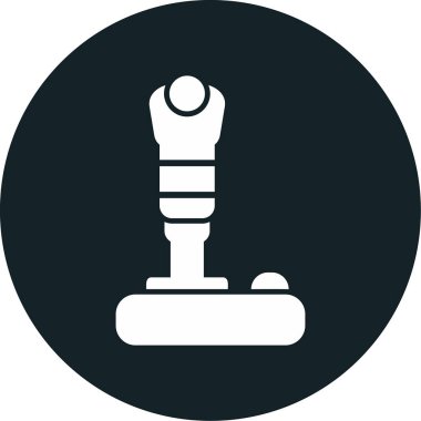 Modern joystick simgesinin vektör çizimi                             