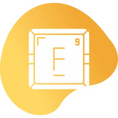 Florin modern simgesinin vektör çizimi                      