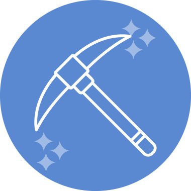 Kazma ağ simgesi, vektör illüstrasyonu                              