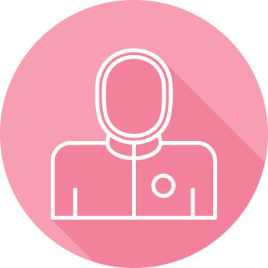 Avatar Eskrim Ağı simgesi, vektör illüstrasyonu 