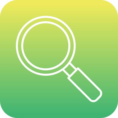 Ara. Web simgesi basit illüstrasyon 