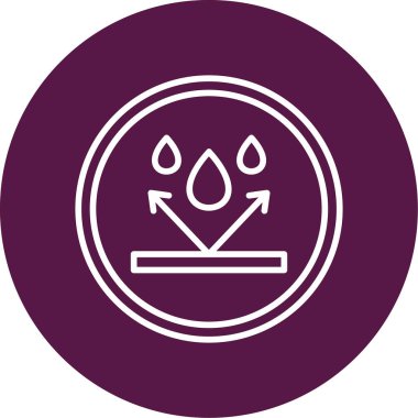 Dirençli ağ simgesi vektör illüstrasyonu