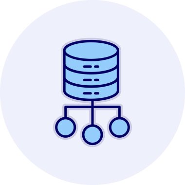 ağ web simgesi, vektör çizim 