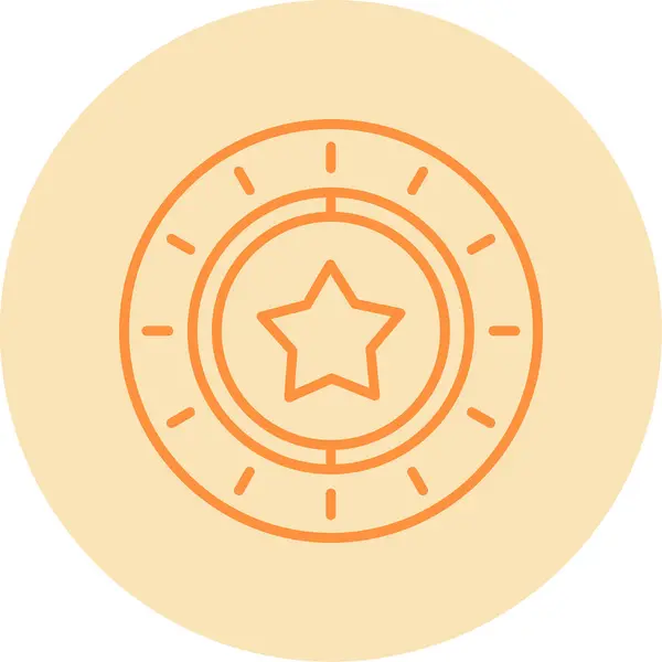 stock vector star web icon simple illustration 