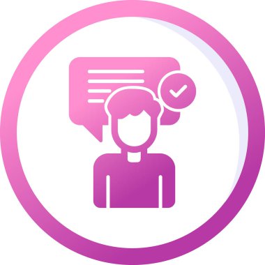 Karar Web simgesi vektör illüstrasyonu oluşturma