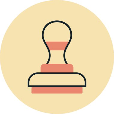 pul simgesi, vektör illüstrasyonu basit tasarım