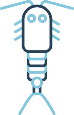 Plankton web simgesinin vektör çizimi       