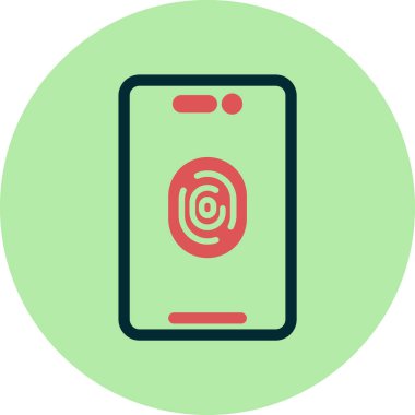 Cep telefonu. basit tasarım vektörü