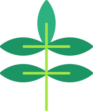 Yonca. Web simgesi basit illüstrasyon