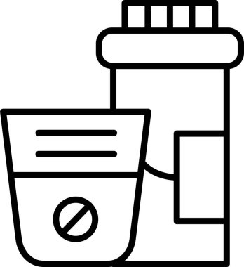 Coşkulu. Web simgesi basit illüstrasyon