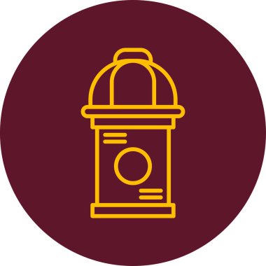  Direk. Web simgesi basit illüstrasyon