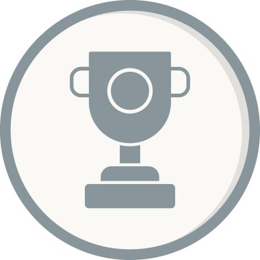 Ödül simgesinin temel doğrusal resmi