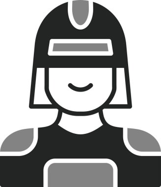 Süper kahraman ağ simgesi, vektör illüstrasyonu