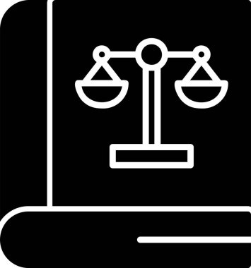 Hukuk. Web simgesi basit tasarım
