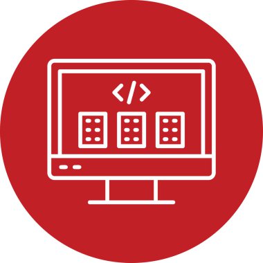 Çerçeve simgesi vektör çizimi