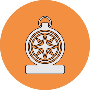 Pusula simgesi vektör resimlemesi 