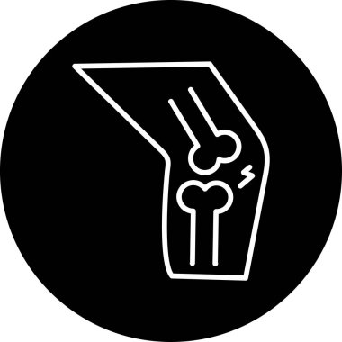 Kırık ağ simgesi vektör illüstrasyonu