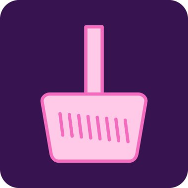 Gaz pedalı. Web simgesi basit illüstrasyon