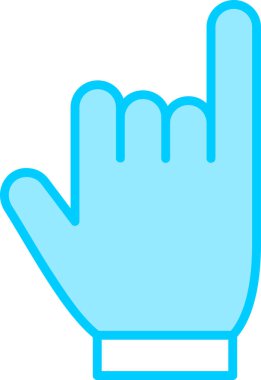 Beyaz Arkaplanda Simge Vektör İllüstrasyonuna Vaat Edin 