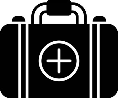 İlk yardım kiti vektör illüstrasyonu