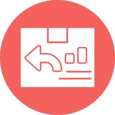 Kolay Dönüş web simgesi vektör çizimi