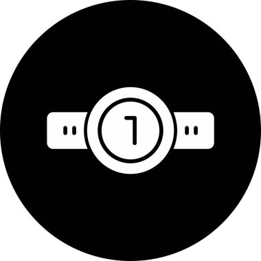 Kemer. Web simgesi basit illüstrasyon 